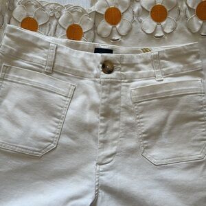 Maeve Collete Off White with Flower Pants